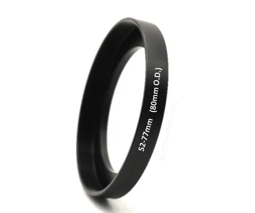 52-77mm (80mm O.D.) MATTE BOX Filteradapter Step-Up Front Ring