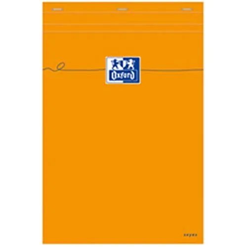 Oxford Notizblock, DIN A4, 160 Blatt, orange
