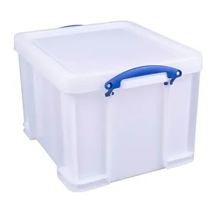 Really Useful Box Aufbewahrungsbox 35,0 L Weiß - Praktische Aufbewahrungsbox mit 35 Litern Volumen, ideal für die Organisation von Zuhause oder im Büro.