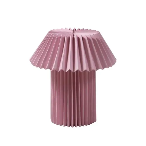 Lindby Tischlampe 'Magali' aus Papier in pink von Lindby