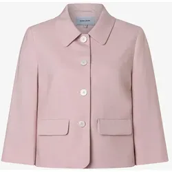 MORE & MORE PES CV Blend Blazerjacke 0825 sorbet rose 44 - Stilvolle Blazerjacke in Rosa mit 3/4-Ärmeln. Perfekt für Büro und Freizeit, vielseitig kombinierbar mit Marlenehose oder Jeans für einen eleganten Look.
