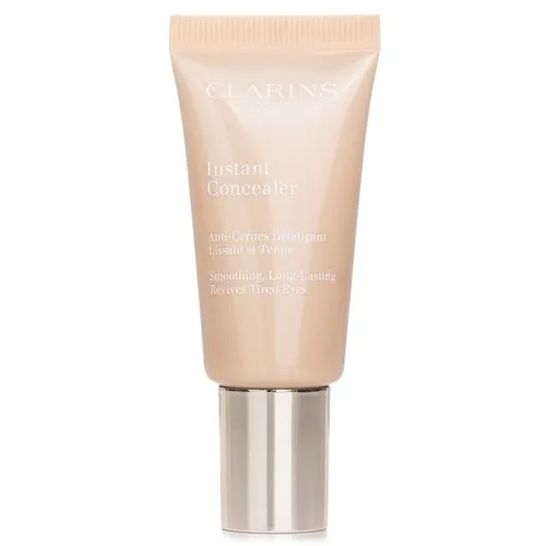 Clarins Instant Concealer - Aufhellender Concealer gegen Augenringe Farbton 01, 15 ml - Abdeckartikel, hochpigmentierte Formel zur Bekämpfung von Augenringen und Hautunreinheiten, sorgt für ein makelloses, gleichmäßiges Hautbild.