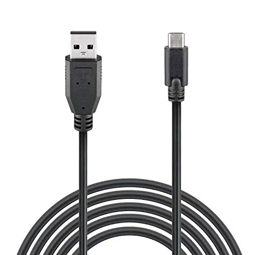 Wicked Chili Ladekabel 3m (1 Stück) USB-C Verlängerung, Schnellladekabel kompatibel mit Playstation 5 Dual Sense, Controller, Switch Pro, Xbox Series X, Play & Charge Controllerkabel (300cm)
