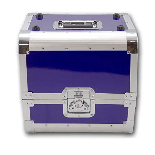 LP Plattencase PRO - 50:50 Split für 80 LPs - Zubehör für Plattenspieler – Robustes Platten-Case mit 50:50 Teilung, ideal für DJs. Bietet Platz für 80 LPs und schützt deine Schallplatten optimal beim Transport.