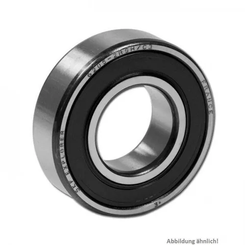 Produktbild Radlager 6204-C3, IN: 20 Ø, AD: 47 Ø, Höhe: 14, 820307