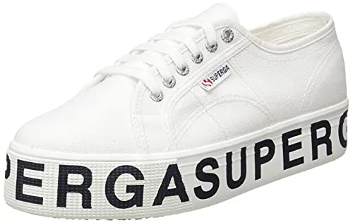Superga Damen Sneaker, Baumwolle, Weiß, 41.5 EU