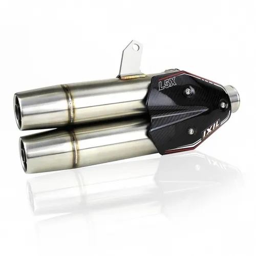 L5X Komplettanlage Edelstahl poliert IXIL 176-0350 AK dual