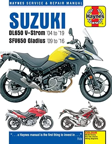 Suzuki DL650 V-Strom & SFV650 Gladius (04 von Haynes
