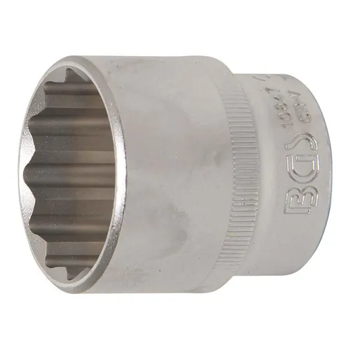 Steckschlüssel-Einsatz, 12-Kant, 12,5 (1/2), 32 mm von BGS technic