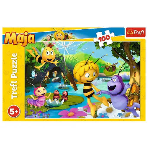 Puzzle 100 elementów Pszczółka Maja TREFL 16361 TREFL 5900511163612