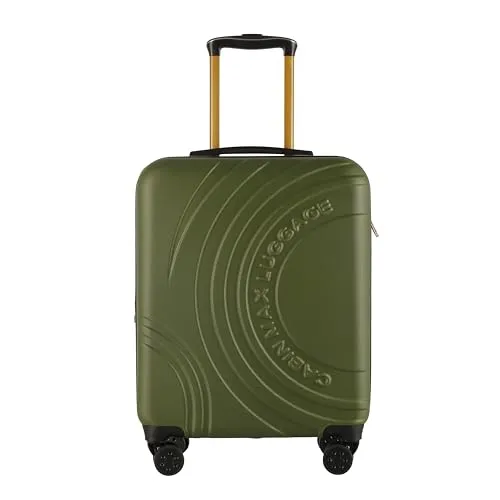 Cabin Max Velocity Reisekoffer 55x40x20 cm - Handgepäck Trolley mit expandierbarem Volumen, ideal für Ryanair und Easyjet, aus leichtem, kratzfestem Material mit 8 Spinner-Rollen für müheloses Reisen.