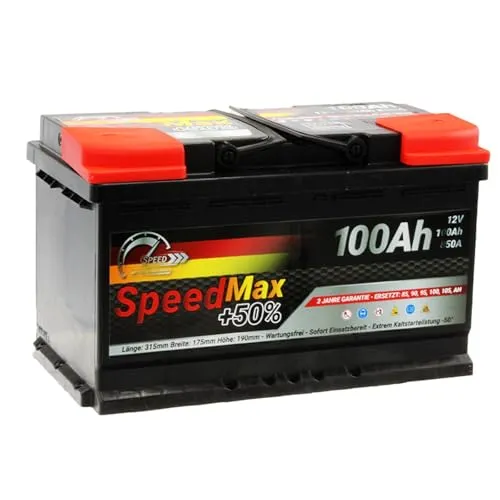 Speed Max autobatterie 100Ah L4 850A Starterbatterie