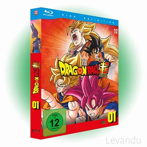 Dragonball Super - TV-Serie - Vol. 1 - [Blu-ray] - Anime-Serie für Fans, spannende Abenteuer und epische Kämpfe, freigegeben ab 12 Jahren.