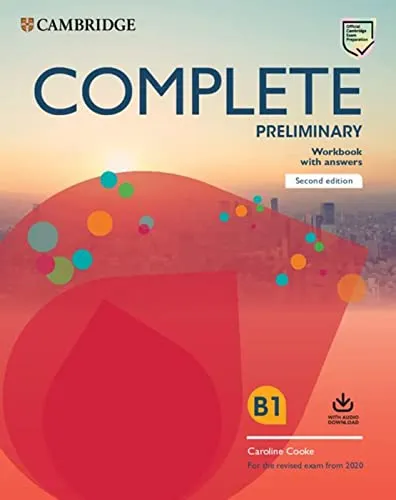 Ernst Klett Complete Preliminary Workbook mit Audio - Schulbuch für Englischlernende, beinhaltet Antworten und Audio für verbessertes Hörverständnis und interaktive Übungen.