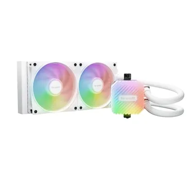 BQT BW021 - be quiet! Light Loop 240mm White - Wasserkühlung mit beeindruckender Kühlleistung und stylischem ARGB-Kühlblock, ideal für übertaktete Systeme und leise Anwendungen.