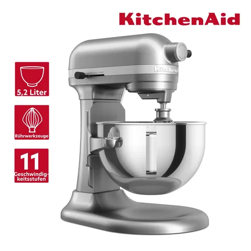 KitchenAid HEAVY DUTY Küchenmaschine 5KSM55SXXECU von KitchenAid