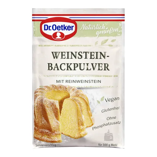 Dr. Oetker Reinweinstein-Backpulver 3x20g von Dr. Oetker