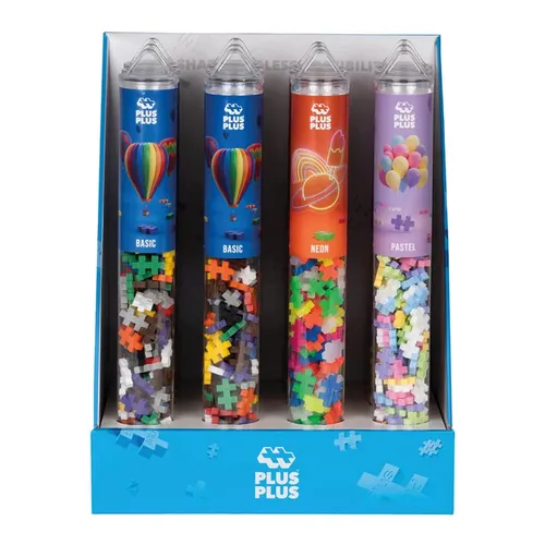 Plus-Plus 9604023 Kreativ-Bausteine Tube von Carletto Deutschland GmbH