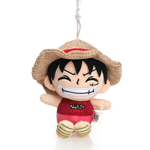 CRUNCHYROLL 448/85098 ONE PIECE RUFFY ANHÄNGER Plüschfigur von SAKAMI