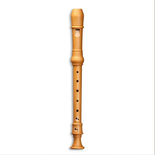 Mollenhauer 5107 Denner Sopran-Blockflöte - Barocke Griffweise aus Birne - Blockflöte mit barocker Griffweise, aus hochwertigem Birnenholz für warmen Klang und optimale Spielbarkeit.