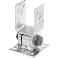 Alberts 208707 Pfostenträger mit beweglichem Oberteil