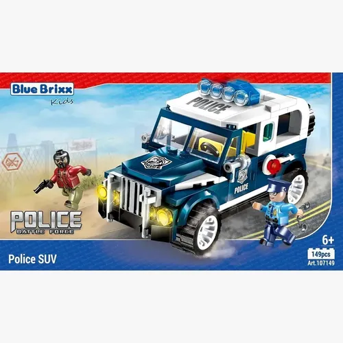 Blue Brixx 107149 Polizei-SUV