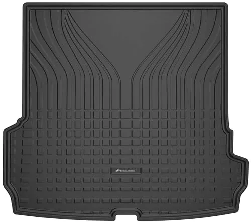WALSER Premium Kofferraumwanne für Audi Q7 (2015-heute) - Passgenaue Kofferraum-Schutzmatte aus robustem TPE-Material. Rutschfest und leicht zu reinigen, bietet zuverlässigen Schutz vor Schmutz und Nässe. Ideal für den täglichen Einsatz.