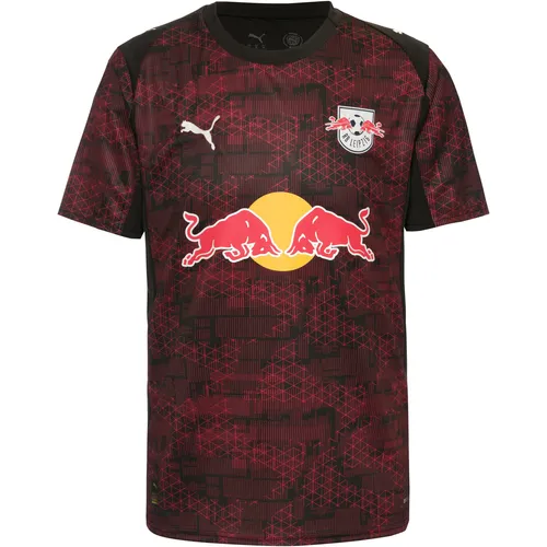 PUMA RB Leipzig Trikot 3rd 2025/2026 schwarz, S Herren - Herren-Trikots für Sport-Fans, stylisches 3rd Trikot mit Vereinswappen auf der Brust für echte RB Leipzig Anhänger
