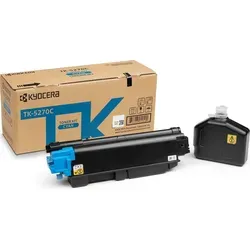 Kyocera Original TK-5270C Toner Cyan - Höchste Druckqualität für Kyocera Ecosys M und P Modelle, ideal für professionelle Ergebnisse und regelmäßige Farbdrucke