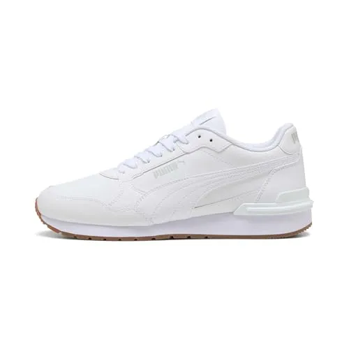PUMA ST Runner v4 L Sneaker - Stylischer Sneaker in Größe 42 EU, ideal für den Casual-Look. Hochwertiges Obermaterial aus Leder und Synthetik sorgt für Komfort und Langlebigkeit.