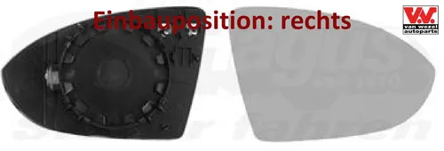 Van Wezel Spiegelglas, Außenspiegel * HAGUS * 5766838 von Van Wezel