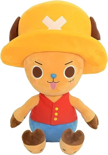 Sakami Merchandise Piece - Chopper x Ruffy - Plüsch Figur (20cm) - original & lizensiert Japan Manga ChopperXRuffy Mehrfarbig