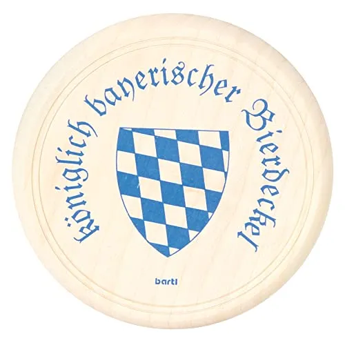 Glasuntersetzer & Bierdeckel Weiß von Bartl