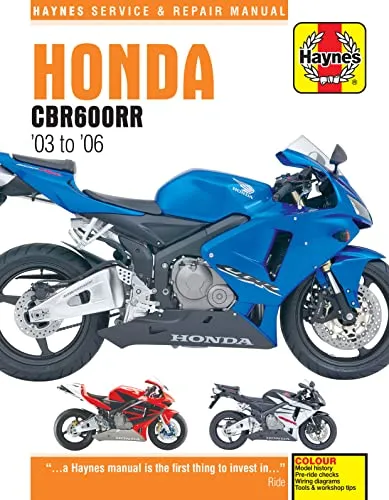 Honda Cbr600rr, '03-'06 (Haynes Powersport) - DIY Heimwerken: Umfassendes Handbuch mit über 700 Bildern zur Diagnose und Reparatur, ideal für Selbstmechaniker, die Zeit und Geld sparen möchten.
