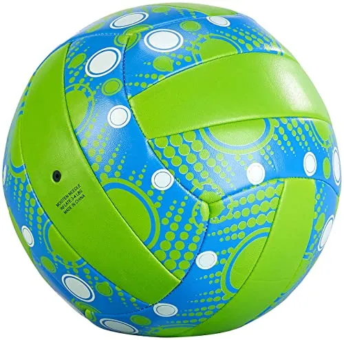Speeron Volleyball: Beachvolleyball, griffige Soft-Touch-Oberfläche, Kunstleder, 20,5 cm Ø (Beach-Volleyball-Ball, Strand-Sport-Ball, aufblasbar)