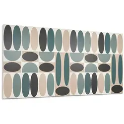 Wallfluent Wandpaneel Smaragdgrün, Selbstklebend, 40x20 cm, 10 Stück - Stilvolle, selbstklebende Wandpaneele für eine moderne Raumgestaltung. Ideal für Küche und Bad, leicht anzubringen und rückstandslos ablösbar. Hochwertiger Druck und pflegeleichte Oberfläche machen die Dekoration zum Kinderspiel.