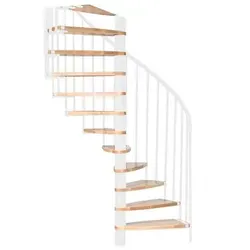 Minka Spindeltreppe Luna 38 in weiß von Minka