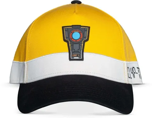 Borderlands Snapback Cap Gelb - Stylische Snapback Cap in leuchtendem Gelb, ideal für jeden Anlass. Hergestellt aus 100% Baumwolle für hohen Tragekomfort und Langlebigkeit.