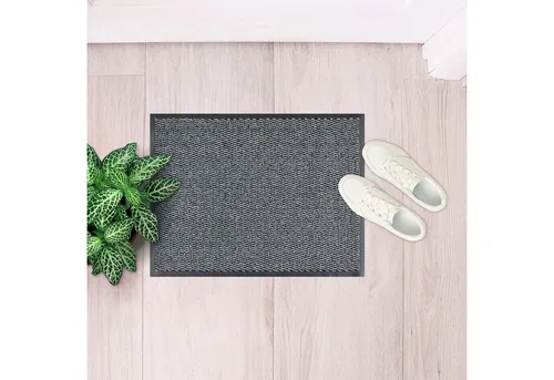 Andiamo Fußmatte Easy, Made in Netherlands, rechteckig, Höhe: 5 mm, Schmutzfangmatte, rutschhemmend, Innen- und überdachten Außenbereich