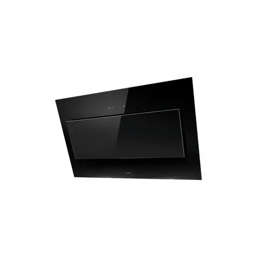 Elica Vertigo Bl / F/120 Abzugshaube IN Wand Touch Control Glas Schwarz Klasse B