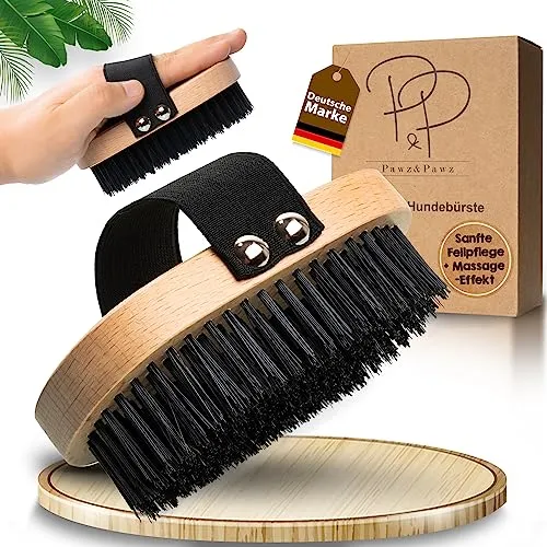 Pawz&Pawz Hundebürste Kurzhaar | Premium Fellpflege für Hunde & Katzen
