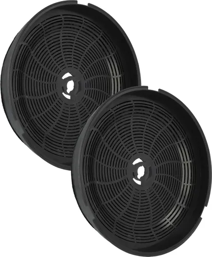 vhbw 2x Aktivkohlefilter kompatibel mit Smeg KPF9BL, KPF9AN, KPF12X, KPF12WH, KPF12T, KPF12RD, KPF12BL, KPF12, KL190XE, KPF9OG Dunstabzugshaube