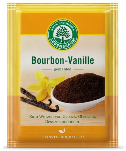 Lebensbaum Bourbon Vanille gemahlen BIO 5 g