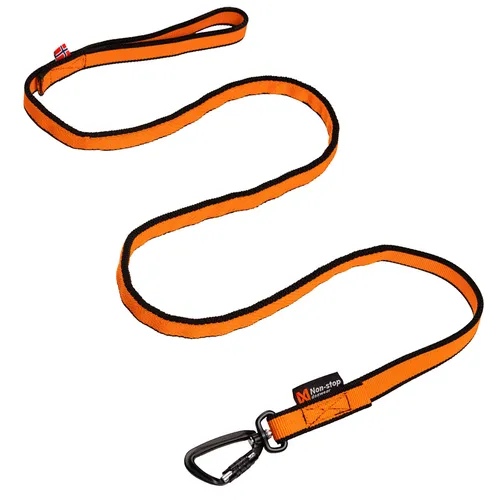 Non-stop dogwear Bungee Leash 2.0 - 2,8m für Scooter und Skijöring, extrem robust mit Twistlock-Karabiner für bis zu 300 kg