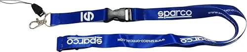 Sparco Offizielles Lanyard, Blau, bunt, 42/50 EU