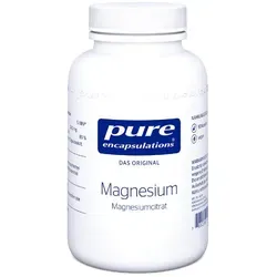 pure encapsulations Magnesiumcitrat 90 St - Nahrungsergänzungsmittel mit hochwertigem Magnesiumcitrat für eine optimale Muskel- und Nervenfunktion, rezeptfrei erhältlich.