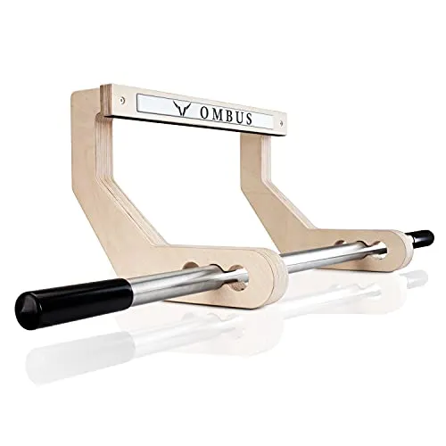 Klimmzugstange Holz - Made in Germany - Klimmzugstange für Türrahmen ohne Schrauben, stabil und langlebig. Ideal für Klimmzüge und Liegestütze, schont Türrahmen und perfekt für Rigipswände.