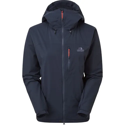 Mountain Equipment Damen Kinesis Jacke - Größe XS, blau - Kunstfaserjacke für Damen, leicht, winddicht und warm, perfekt für Abenteuer in Fels, Schnee und Eis.