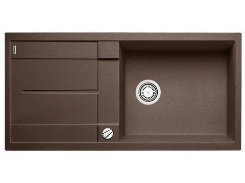 BLANCO METRA XL 6 S | Granitspüle aus SILGRANIT cafe von BLANCO