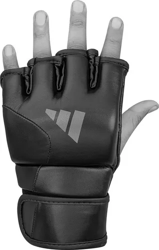 adidas Speed Tilt G150 Grappling Glove Black/Grey L - Boxhandschuhe aus FLX 3.0 Kunstleder mit offenem Daumenbereich und individuell einstellbarem Klettverschluss für optimalen Halt und modernen Look.